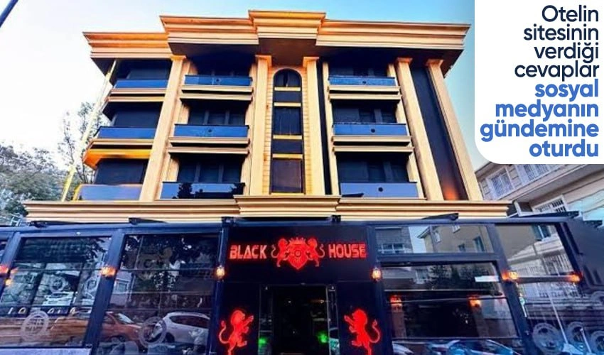 Ankara Black House Apart Otelin Sahibi Haddini Aştı!