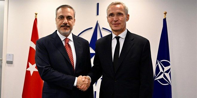 Bakan Fidan, NATO Genel Sekreteri Stoltenberg ile Görüştü