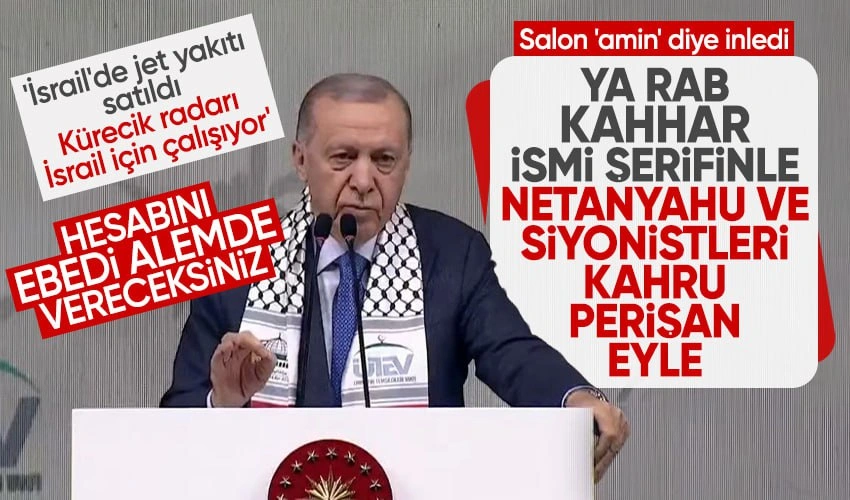 Cumhurbaşkanı Erdoğan'ın Netanyahu ve Siyonistlere Yönelik Sözleri