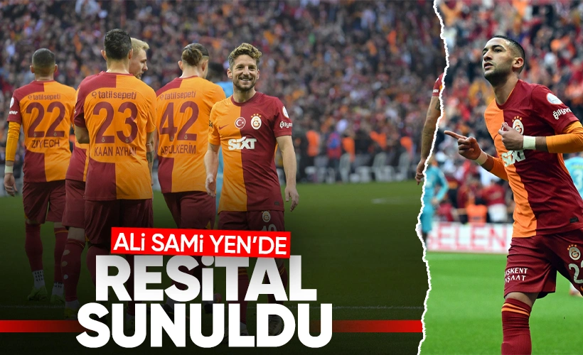 Galatasaray, Sivasspor'u Sahasında 6 Golle Geçerek Galibiyetini Kutladı