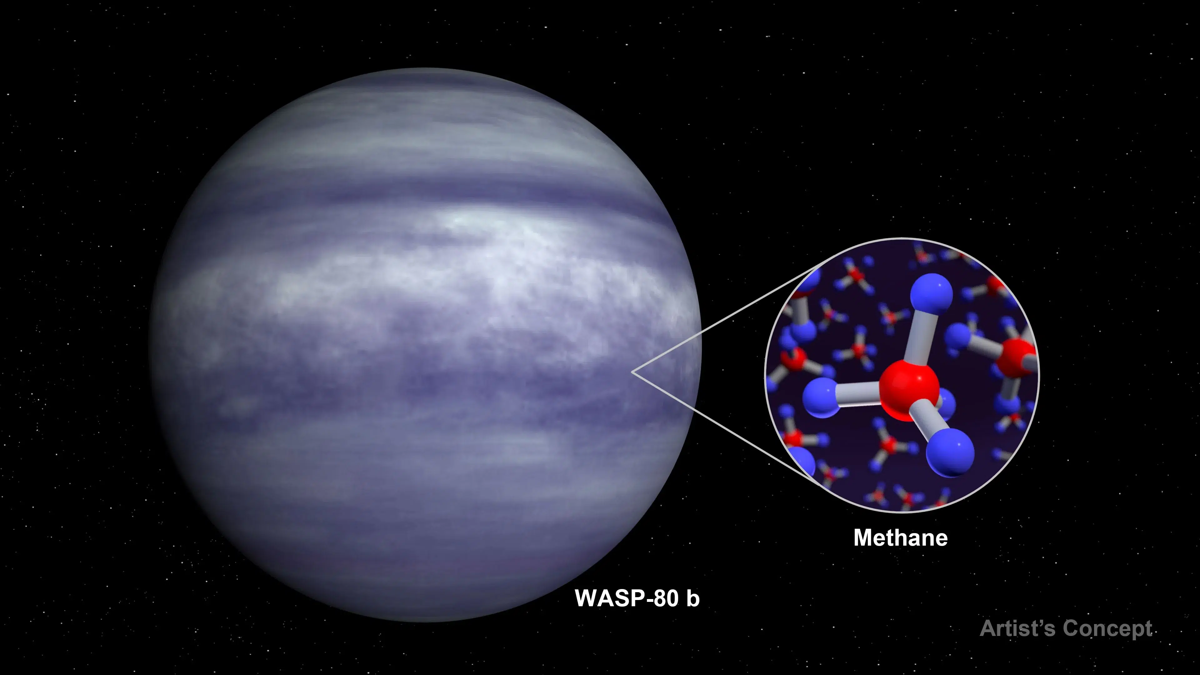 James Webb Uzay Teleskobu’nun WASP-80 b gezegenindeki büyük keşfi