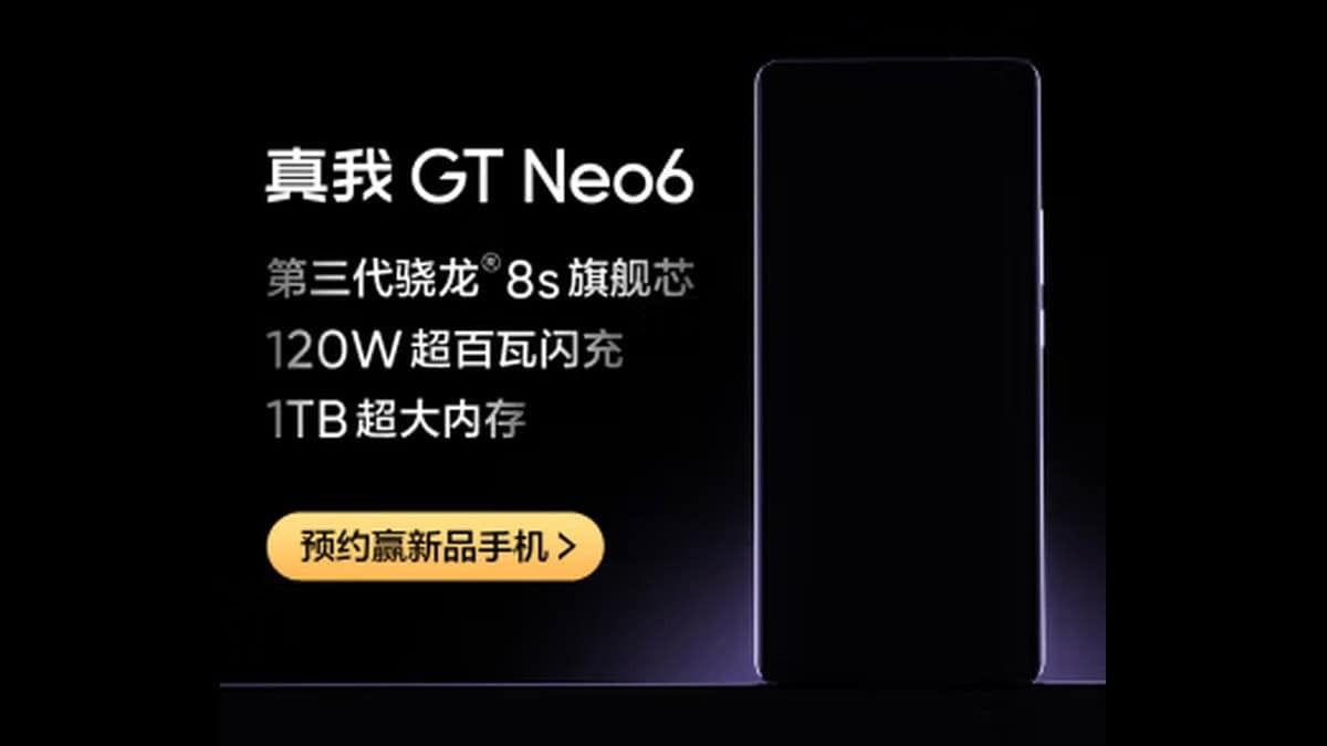 Realme GT Neo 6 Ön Siparişe Çıktı: Özellikleri Görüldü
