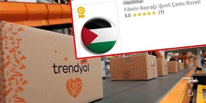 Trendyol'a Filistin Temalı Ürünlerin Satışını Durdurduğu İçin Ceza