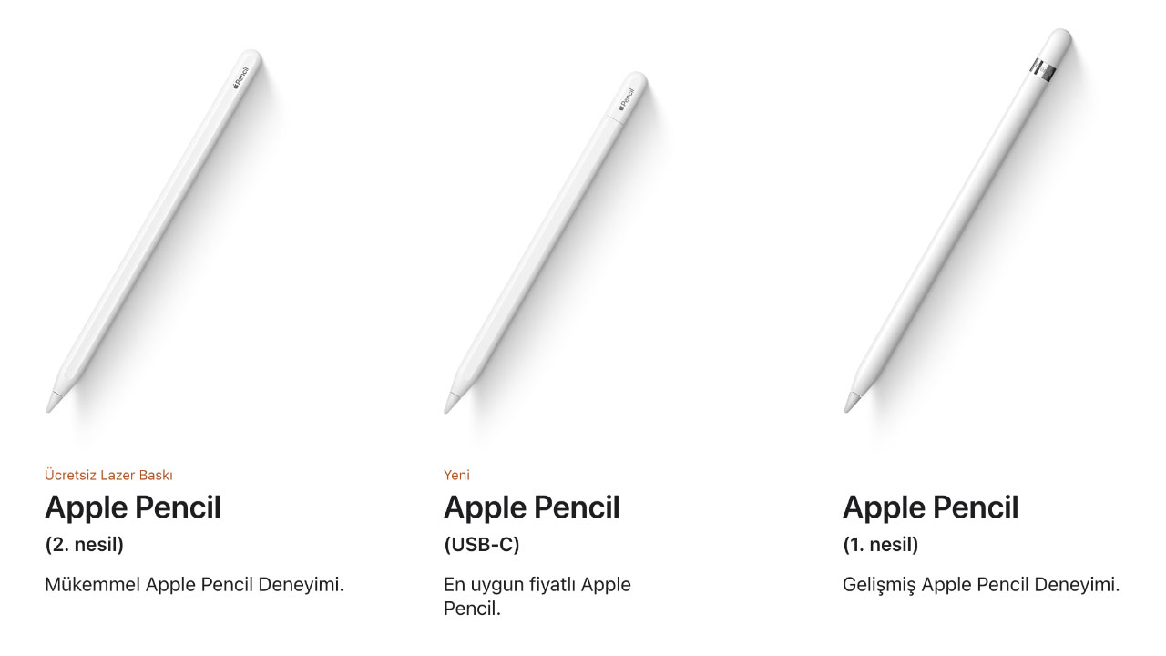 USB-C’ye Sahip Yeni Apple Pencil Modeli Tanıtıldı