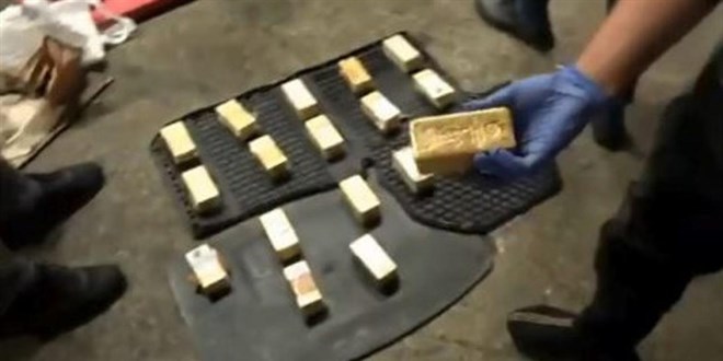 Van'da 94 Kilogram Kaçak Altın Ele Geçirildi