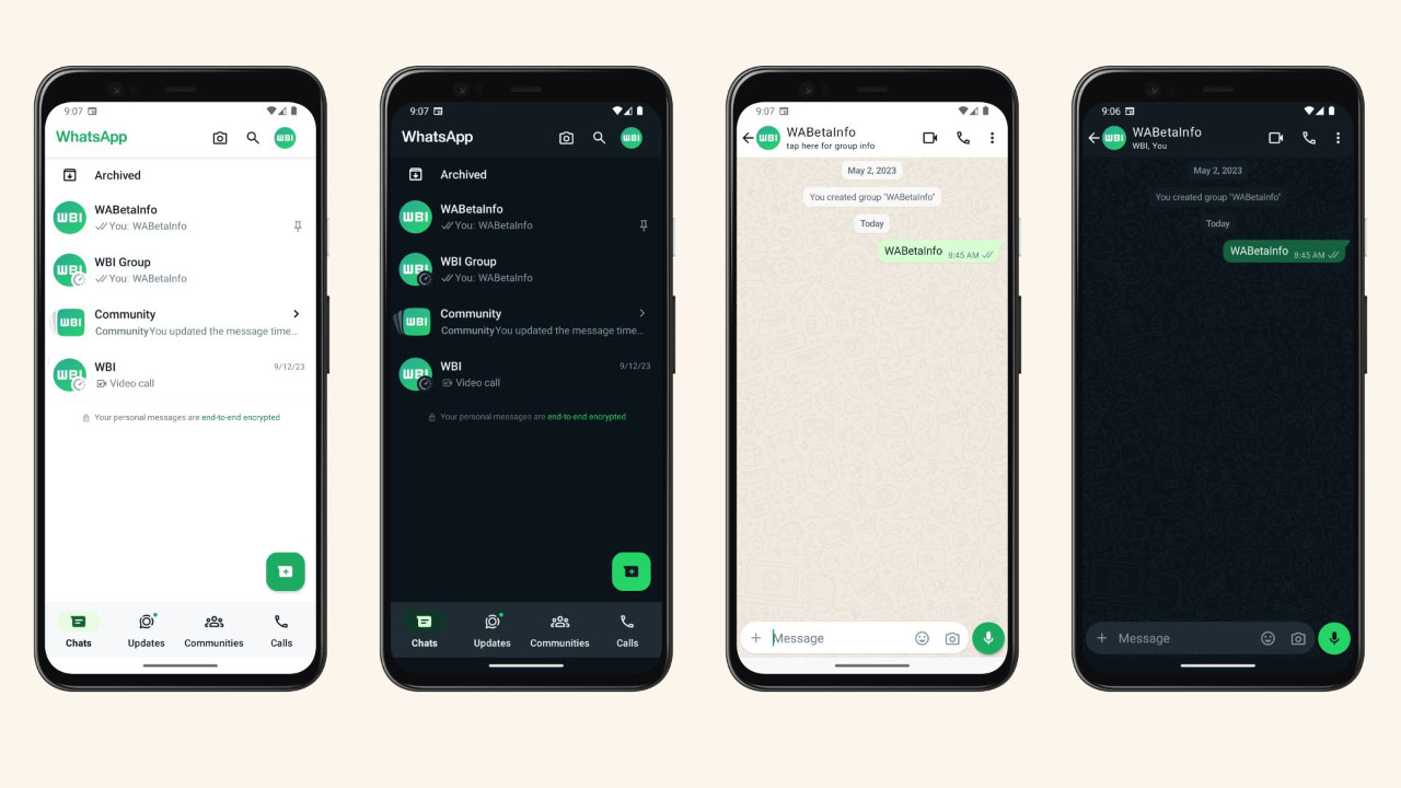 WhatsApp için geliştirilen yeni arayüz tasarımı teste girdi