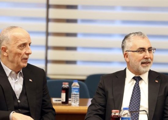 Çalışma Bakanı Işıkhan, TÜRK-İŞ'e Asgari Ücret Ziyareti Yaptı