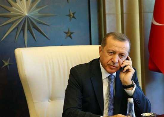 Cumhurbaşkanı Erdoğan, Halil Umut Meler ile telefonda görüştü