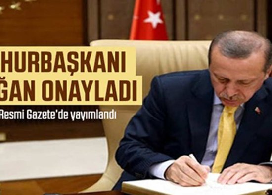 Erdoğan'dan Gece Yarısı Atama ve Görevden Alma Kararları