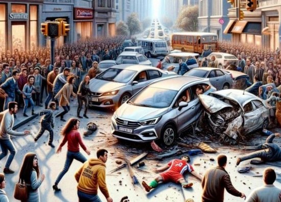 Eski Milli Futbolcu Oktay Derelioğlu'nun Karıştığı Kaza, Şehirde Panik Yarattı!