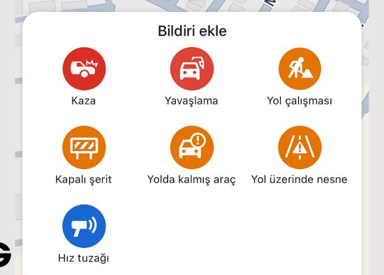 Google Maps ile Entegre Edilen Bildiri Ekleme Özelliği Artık Android Auto İçin de Kullanılabilir