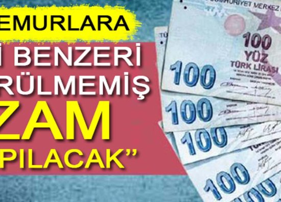 Memur ve Emekli Maaşlarına Yapılacak Zam