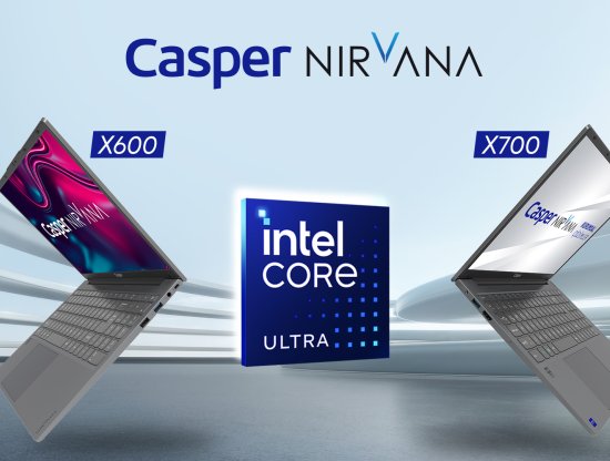 Casper Intel Series 1 İşlemcili Laptop'larını Türkiye'ye Sunuyor