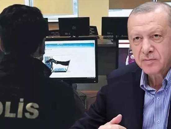 Erdoğan'ın T.C. Kimlik numarası ile arama yaparken yakalandı