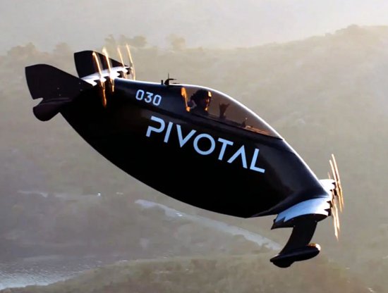 İlk toplu müşteri teslimatları başlayacak yeni kişisel hava aracı: 'Pivotal Helix'