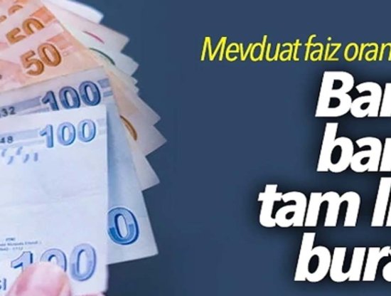 Mevduatta Faiz Oranları: Hangi Banka Ne Kadar Faiz Veriyor?