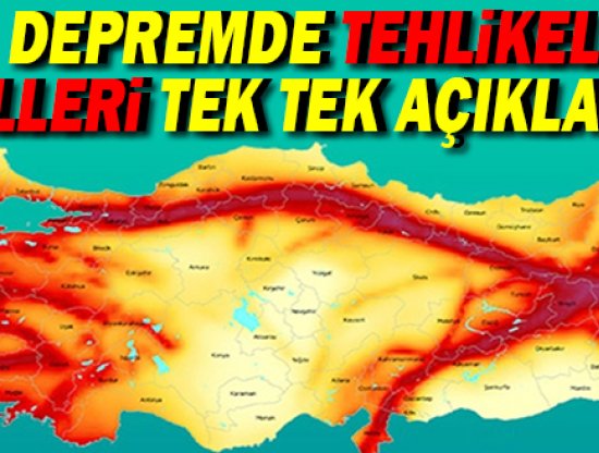 MTA DİRİ FAY HARİTASI (GÜNCELLENMİŞ-2024): İşte Türkiye'de deprem riski olan iller!