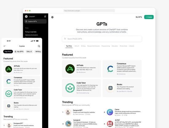 OpenAI, GPT Store’u herkes için ücretsiz hale getirdi