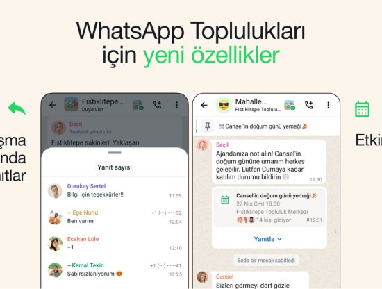 WhatsApp Toplulukları İçin Yeni Özellikler Kullanıma Sunuldu