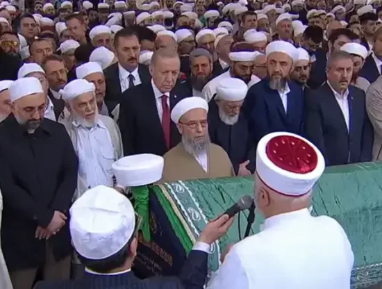 Cumhurbaşkanı Erdoğan'ın İsmailağa Cemaati Lideri Hasan Kılıç'ın Cenaze Törenine Katılması