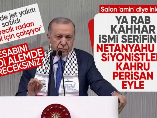 Cumhurbaşkanı Erdoğan'ın Netanyahu ve Siyonistlere Yönelik Sözleri