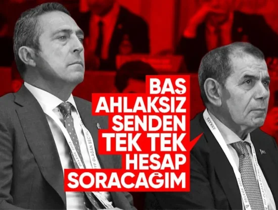 Galatasaray Başkanı Dursun Özbek'ten Sert Açıklamalar: Baş Ahlaksız Senden Hesap Soracağım