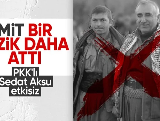 PKK'lı Sedat Aksu'nun Etkisiz Hale Getirilmesi